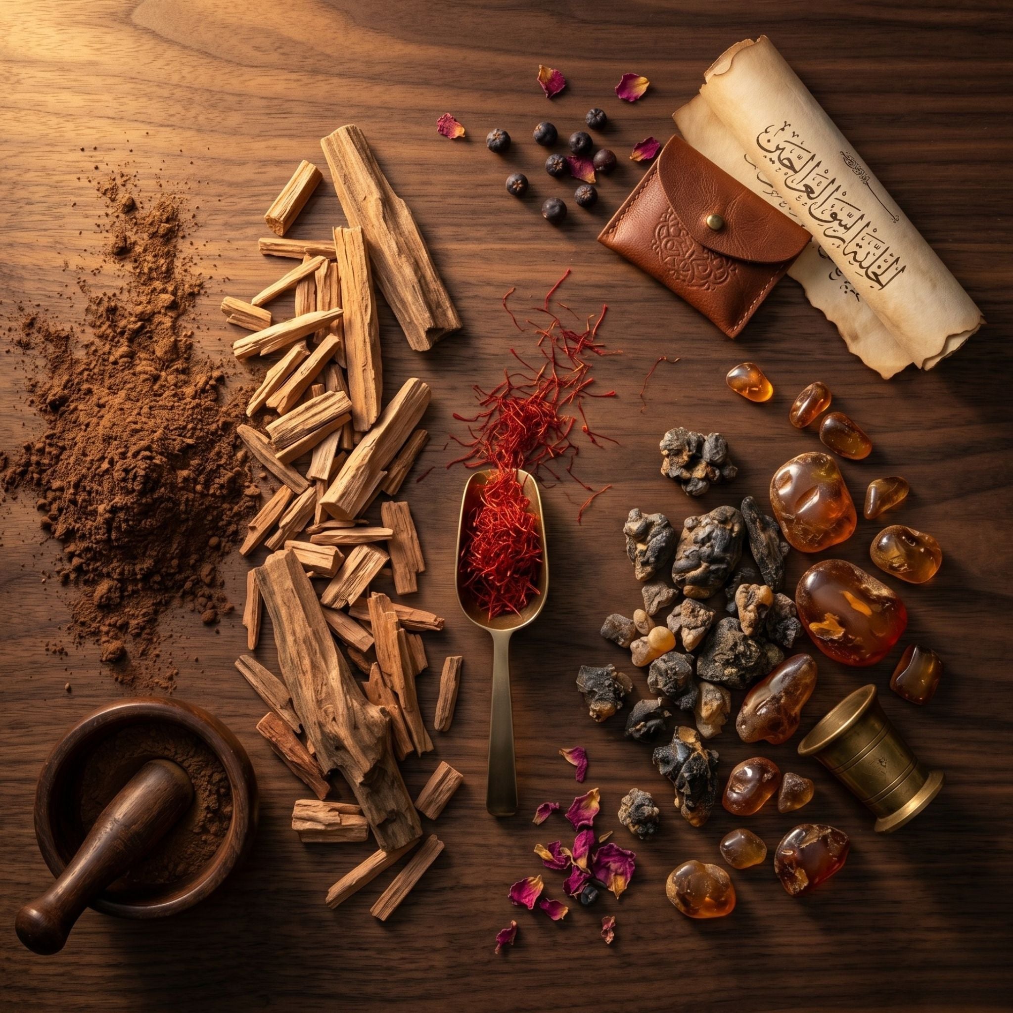 Incense & Mamool Ingredients